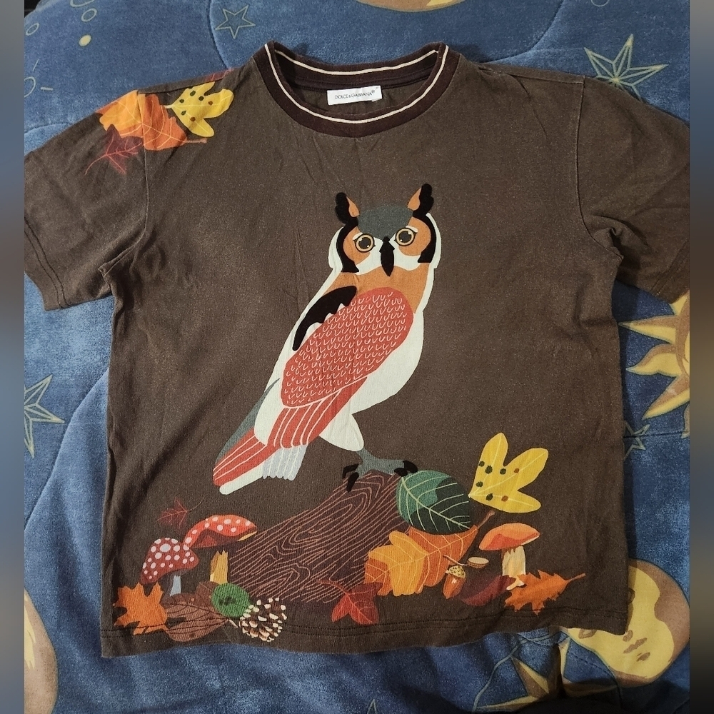 Dolce & Gabbana Owl T-Shirt